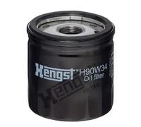 Filtro de aceite Filtro enroscable H90W34 HENGST FILTER para PEUGEOT FORD FIAT