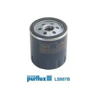 Filtro de aceite Filtro enroscable LS867B PURFLUX para PEUGEOT RENAULT CITROËN