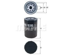 Filtro de aceite Filtro enroscable OC 120 KNECHT para VW TOYOTA DAIHATSU NISSAN