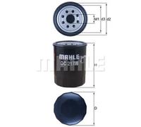 Filtro de aceite Filtro enroscable OC 217/6 KNECHT para SUZUKI FIAT GEELY
