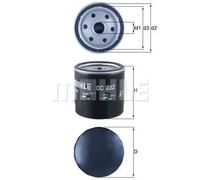 Filtro de aceite Filtro enroscable OC 232 KNECHT para FORD LDV METROCAB MAZDA