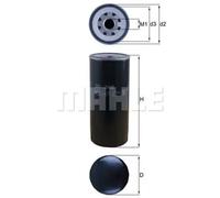 Filtro de aceite Filtro enroscable OC 246 KNECHT para SCANIA 4 - series OMNICITY