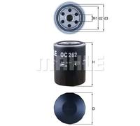 Filtro de aceite Filtro enroscable OC 262 KNECHT para VW FORD SEAT MULTICAR