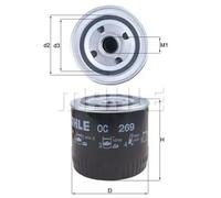 Mahle Filter OC269 Filtro De Aceite