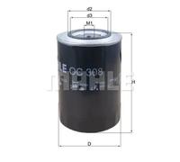 Filtro de aceite Filtro enroscable OC 308 KNECHT para MERCEDES-BENZ MAN IVECO