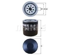 Filtro de aceite Filtro enroscable OC 383 KNECHT para PEUGEOT FIAT PININFARINA