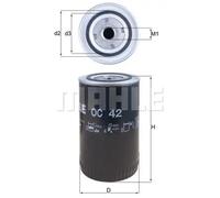 Filtro de aceite Filtro enroscable OC 42 KNECHT para VW VOLVO RENAULT TRUCKS