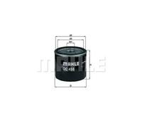 Knecht OC 458 Filtro de aceite