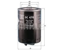 Mahle Filter OC470 Filtro De Aceite