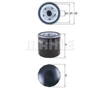 Filtro de aceite KNECHT OC 473