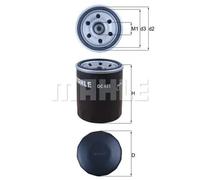 KNECHT OC 495 Filtro de aceite