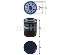 Knecht OC 521 filtro de aceite