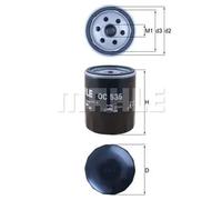 Filtro de aceite KNECHT OC 535