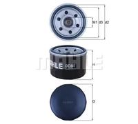 Mahle Filter OC607 Filtro De Aceite
