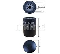 Filtro de aceite KNECHT OC 613