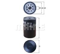 Knecht OC 79 Filtro de aceite