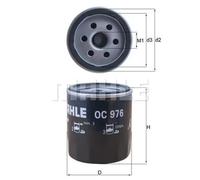 Filtro de aceite KNECHT OC 976