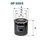 Filtro de aceite Filtro enroscable OP 525/2 FILTRON para VW SKODA SEAT