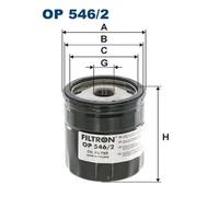 Filtro de aceite Filtro enroscable OP 546/2 FILTRON para FORD FORD USA