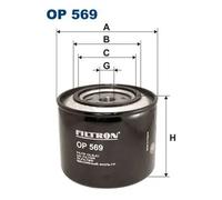 Filtro de aceite Filtro enroscable OP 569 FILTRON para AUDI VW FIAT VOLVO IVECO