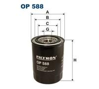 Filtro de aceite Filtro enroscable OP 588 FILTRON para NISSAN FORD