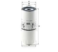 Filtro de aceite Filtro enroscable W 11 102/34 MANN-FILTER para FODEN TRUCKS
