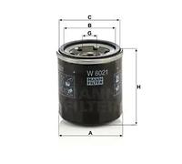 Filtro de aceite Filtro enroscable W 6021 MANN-FILTER para CHEVROLET SPARK