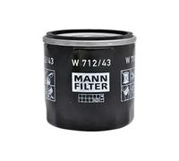 Filtro de aceite Filtro enroscable W 712/43 MANN-FILTER para FORD SKODA AUSTIN