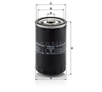 Filtro de aceite Filtro enroscable W 719/1 MANN-FILTER para OPEL AUSTIN MG