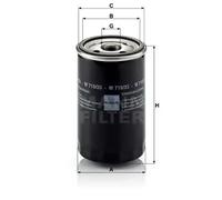 Filtro de aceite Filtro enroscable W 719/33 MANN-FILTER para ROVER MG