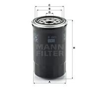 MANN-FILTER W 8011 Filtro de aceite - Volante a la derecha para Automóviles + Vehículos de transporte