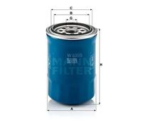 Filtro de aceite Filtro enroscable W 830/3 MANN-FILTER para KIA HYUNDAI