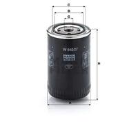 Filtro de aceite Filtro enroscable W 940/27 MANN-FILTER para ASTON MARTIN TVR