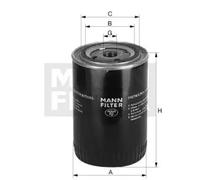 Filtro de aceite Filtro enroscable W 940/37 MANN-FILTER para MASERATI FORD AVIA
