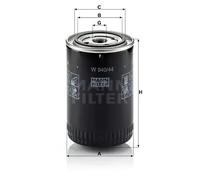 Filtro de aceite Filtro enroscable W 940/44 MANN-FILTER para AUDI VW