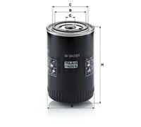 Filtro de aceite Filtro enroscable W 940/81 MANN-FILTER para TOYOTA LAND CRUISER