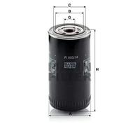 Filtro de aceite Filtro enroscable W 950/14 MANN-FILTER para NISSAN PICK UP