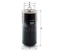 Filtro de aceite Filtro enroscable W 962/28 MANN-FILTER