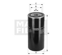 Filtro de aceite Filtro enroscable WD 13 145/17 MANN-FILTER