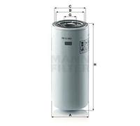 Filtro de aceite Filtro enroscable WD 13 145/3 MANN-FILTER