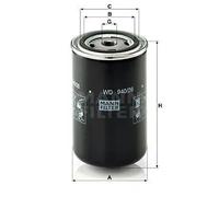Filtro de aceite Filtro enroscable WD 940/26 MANN-FILTER