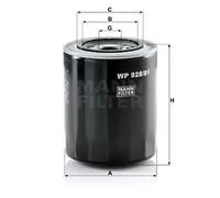 Filtro de aceite Filtro enroscable WP 928/81 MANN-FILTER para MITSUBISHI MAZDA