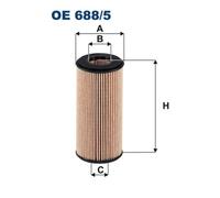 Filtro de aceite FILTRON OE 688/5