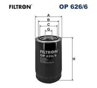 Filtro de aceite FILTRON OP 626/6 para DAF LF 45 3.92 2001-2006