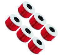 Filtro de aceite for motocicleta compatible con SXS10S4, SXS10S2R, SXS10S2X (19-20), SXS1000, 1000 EPS, M3, M5 (16-20).(Red-6)