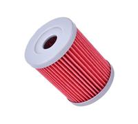 Filtro de Aceite for Motocicleta Compatible con SYM 400i 600i MAX Arctic 250 300 ATV Betamotor 125 200 ALP Urban Kawasaki EX125 KLX125 KH125(2pcs Red)