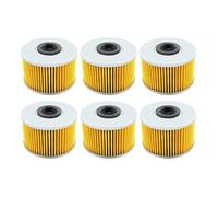 Filtro de aceite for motocicleta for Fourtrax TRX 420 500 520 Foreman Rubicon SXS1000 Pioneer M3 M5 M6 Talon SXS10S4 SXS10SR SXS10S2X(6pcs-yellow)