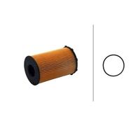 HELLA 8ZO 366 100-681 Filtro de aceite OF068 - Cartucho filtrante