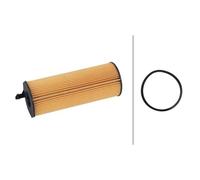 HELLA 8ZO 366 101-421 Filtro de aceite OF142 - Cartucho filtrante
