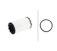 HELLA Filtro de aceite motor Cartucho filtrante con juntas 8ZO 366 101-601